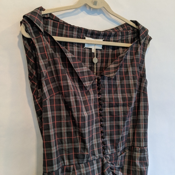 Maison Margiela cotton plaid dress 4 (40 IT) BNWT - Picture 8 of 10